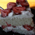 Strawberry Swirl Cake Recipe With Sour Cream Frosting