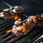 Grilled Mushroom Swiss Burger Recipe