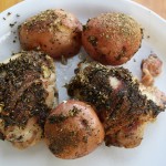 Simple Bacon and Potato Roast Chicken Recipe