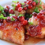 Glazed Cranberry Chicken Thigh 