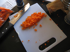 carrot, chopped fine 
