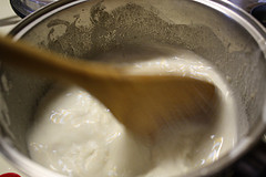 flour and butter