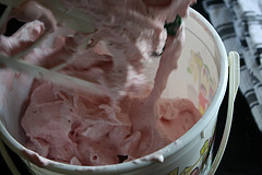 Strawberry Cream Cheese Ice Cream 