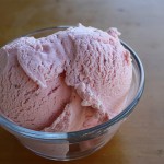 Strawberry Cream Cheese Ice Cream 