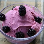 Blackberry Ice Cream 