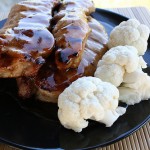 Glazed Grilled Pork Chops 