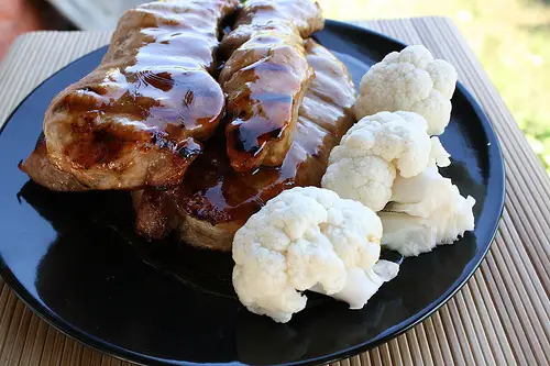 This Glazed Grilled Pork Chop