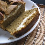 Cream Cheese Filled Pumpkin Bread 