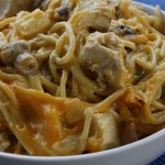 Cheesy Chicken Spaghetti 