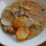 scallopedpotatoesandham
