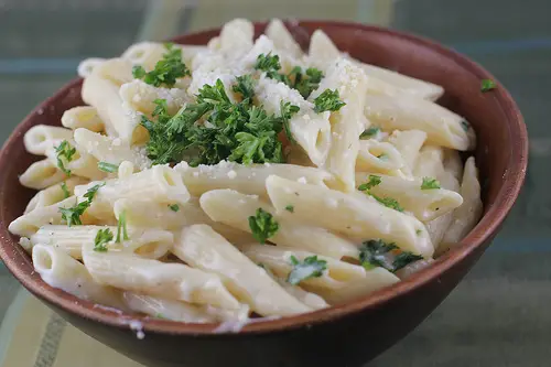 Creamy Garlic Penne Pasta Creamy Garlic Penne Pasta