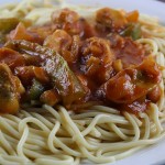 ItalianChickenandPeppersSpaghetti