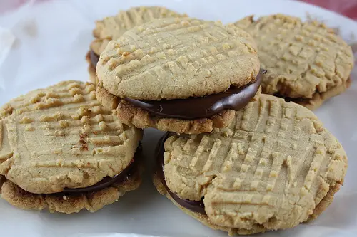 Fudge-Filled Peanut Butter Cookie Fudge-Filled Peanut Butter Cookie
