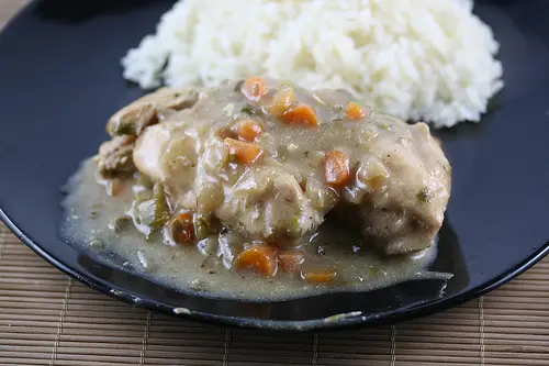 Slow Cooker Chicken with Veggies and Rice Recipe Slow Cooker Chicken with Veggies and Rice Recipe