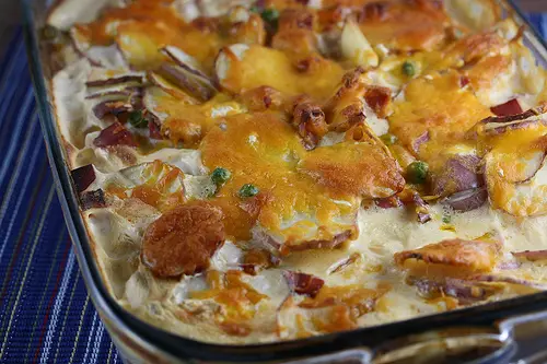 Cream Cheese and Ham Scalloped Potatoes Recipe