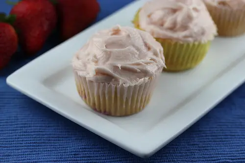 Fresh Strawberry Cupcakes Fresh Strawberry Cupcakes
