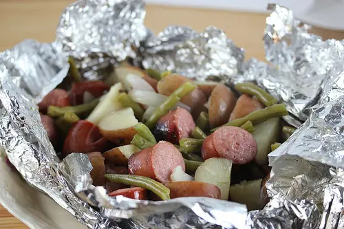 Grilled Sausage Potato Packet Recipe