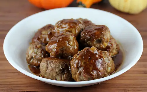 Asian Venison Meatballs recipe