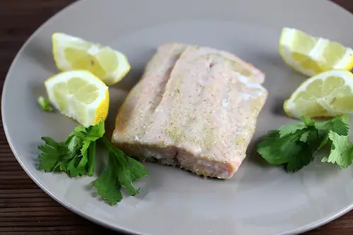 Baked Horseradish Salmon