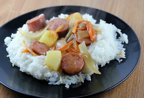 Sweet and Sour Sausage Stir Fry Recipe