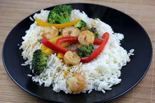 Shrimp Stir Fry Recipe with Fresh Squeezed Orange Juice