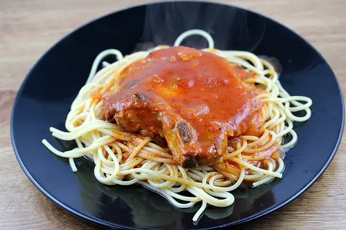 Slow Cooker Spaghetti Pork Chops Recipe