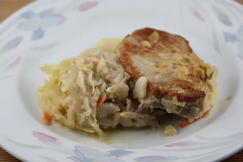 One Dish Baked Pork Chop Dinner Recipe