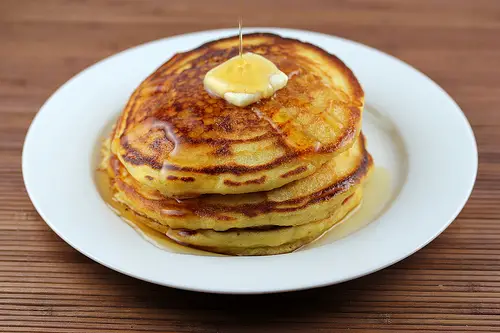 Cornmeal Buttermilk Pancakes Recipe