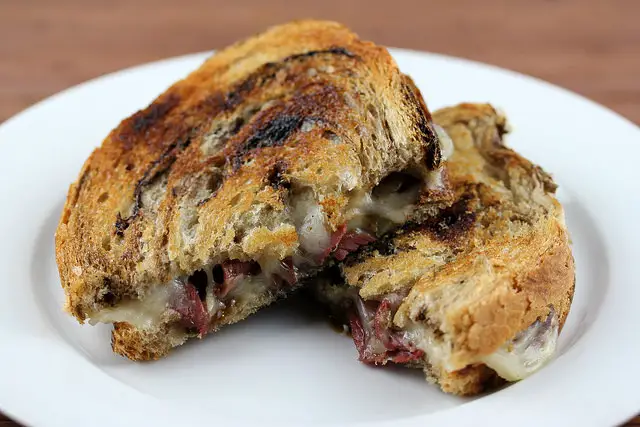 corned beef grilled cheese recipe