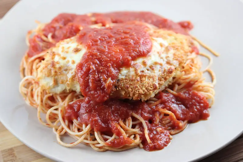 chicken parmesan for 2 recipe