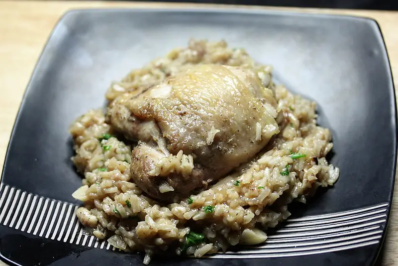 chicken and rice for 2 recipe