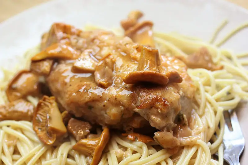 Chicken Marsala with Chanterelle Mushrooms recipie 2