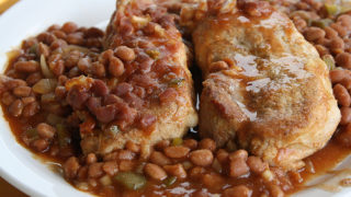 Simple Baked Beans And Pork Chop Recipe Cully S Kitchen