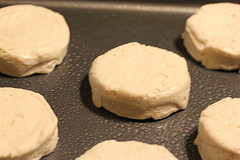 unbaked biscuits