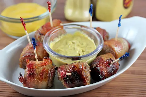 Bacon Wrapped Beer and Brats Recipe