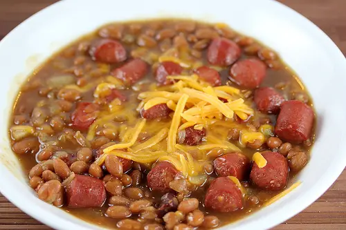Simple Beans and Hotdogs Recipe