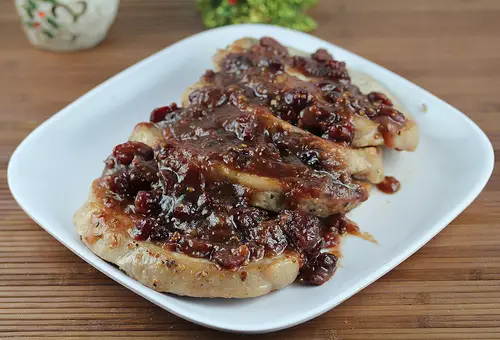 Cranberry Glazed Pork Chops Recipe