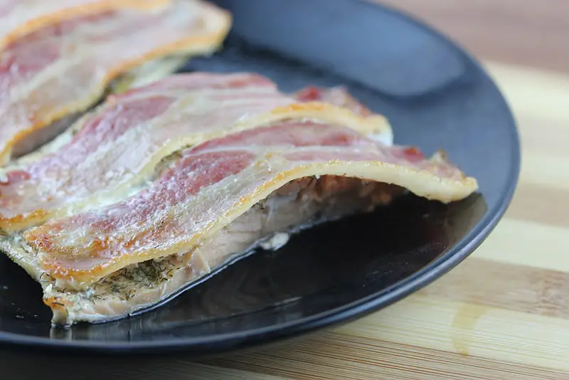 bacon wrapped salmon recipe