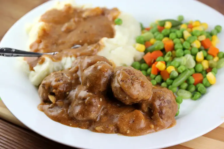 Meatballs with Mushroom Gravy Recipe Cully's Kitchen