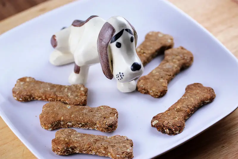 banana and peanut butter dog treats recipe picture