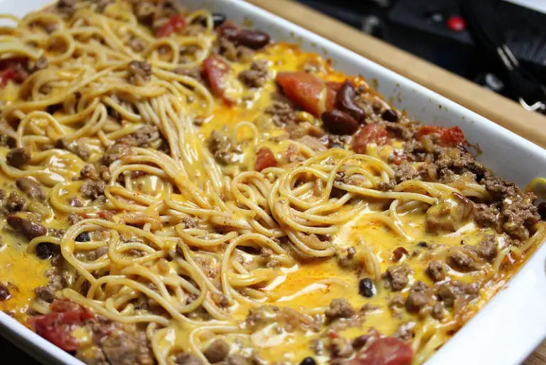 Chili Spaghetti Casserole - Cully's Kitchen