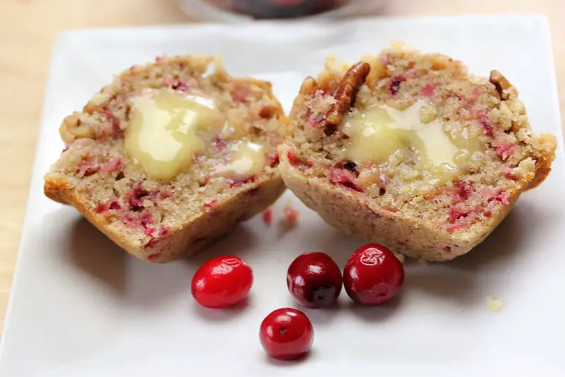 Cranberry Pecan Muffins for Two reipe picture