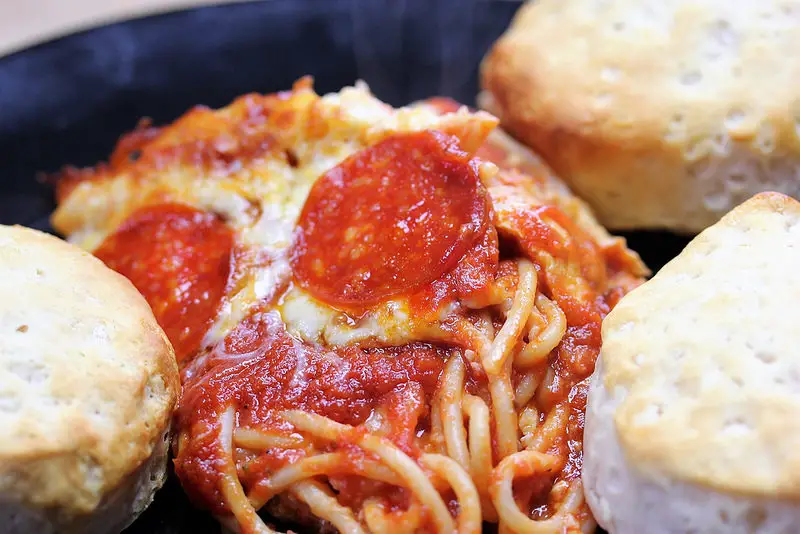 Pizza Spaghetti Bake Cully's Kitchen
