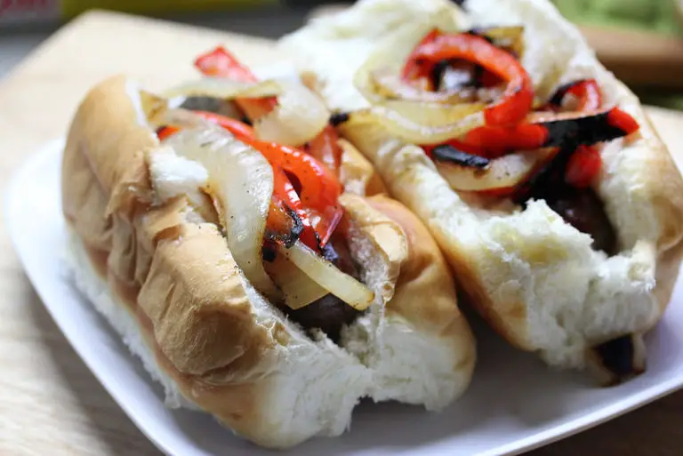 Grilled Sausages with Bell Peppers and Onions Cully's Kitchen