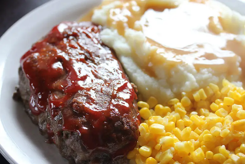 Glazed Meatloaf With Mushrooms For Two - Cully's Kitchen