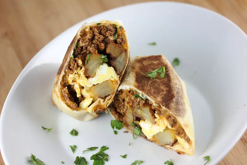Chorizo Breakfast Burritos Recipe Cully's Kitchen