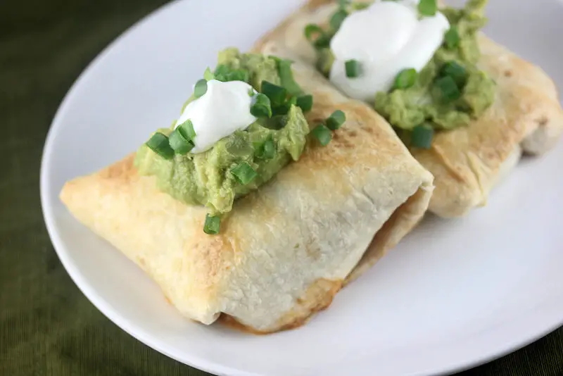 OvenBaked Chicken Chimichangas Cully's Kitchen