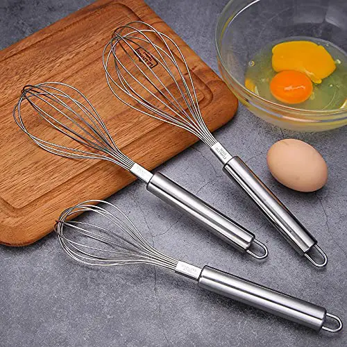 NEO Stainless-Steel Teardrop Balloon Shape Whisk,