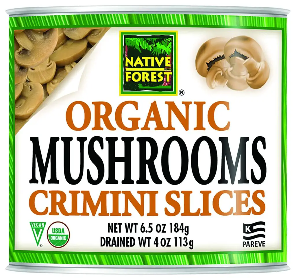 Native Forest Organic Sliced Crimini Mushrooms