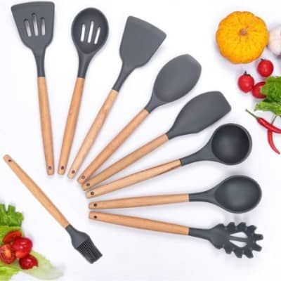 rubber spoon set